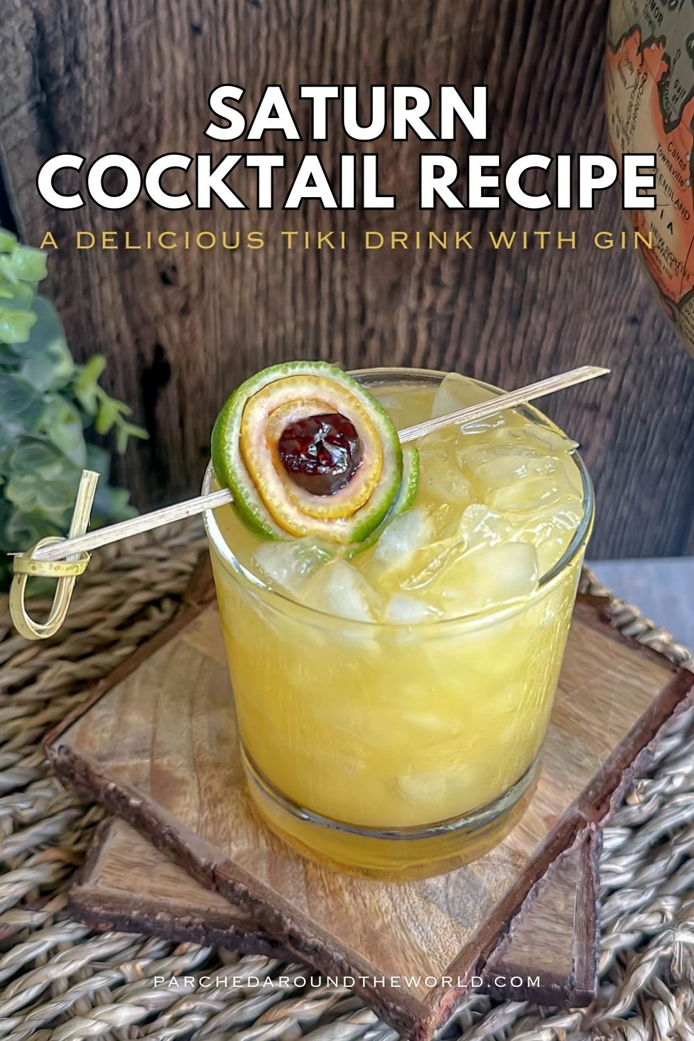 Saturn Cocktail Recipe A Tasty Tiki Drink With Gin Saturn Cocktail Recipe A Tasty Tiki Drink With Gin